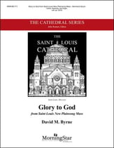 Glory to God from Saint Louis New Plainsong Mass SATB choral sheet music cover